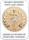 board-certified foot and ankle american board of pediatric surgery